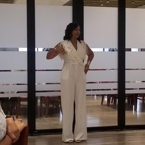 Off white Calvin Klein Jumpsuit